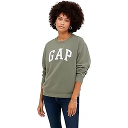 GAP Women’s Regular Fit Solid Full Sleeves Round Neck Sweatshirt-picture-34