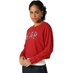 gap Women’s Regular Fit Solid Full Sleeves Round Neck Sweatshirt-picture-38