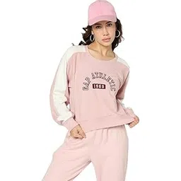 gap Women's Regular Fit Solid Full Sleeves Round Neck Sweatshirt-picture-37