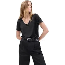 gap Women's Solid Regular Fit T-Shirt-picture-37