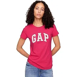 gap Women's Solid Slim Fit Short Sleeves Round Neck T-Shirt-picture-13