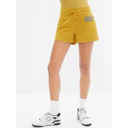 GAP Yellow Embroidered Shorts-picture-27