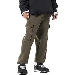 GAP Kids Boys' Relaxed Fit Solid Track Pants-picture-12