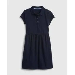 gap kids A-Line Dress with Cutaway Collar-picture-38
