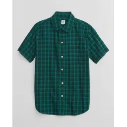 gap kids Boys Checked Relaxed Fit Shirt-picture-21
