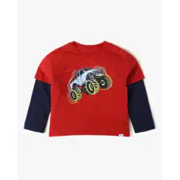 gap kids Boys Graphic Print Regular Fit Round-Neck T-Shirt-picture-31