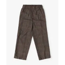 gap kids Boys Pull-On Mid-Rise Woven Plaid Pants-picture-19