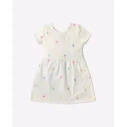 gap kids Cone Ice-Cream Print Skater Dress-picture-12