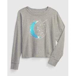 gap kids Embellished Round-Neck T-Shirt-picture-45