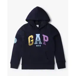 gap kids Girls Brand Print Relaxed Fit Hoodie-picture-38