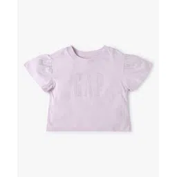 gap kids Girls Relaxed Fit T-Shirt with Logo Embroidery-picture-24