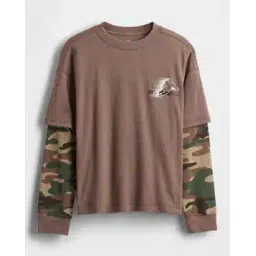 gap kids Graphic Printed Relaxed Fit Full Sleeves Round Neck Tshirt-picture-19