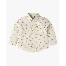 gap kids Graphic Printed Relaxed Fit Full Sleeves Shirt-picture-38