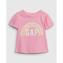 gap kids Logo Print Crew-Neck T-Shirt-picture-13