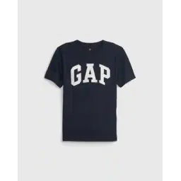 gap kids Solid Arch Logo Short Sleeve Basic T-Shirt-picture-52