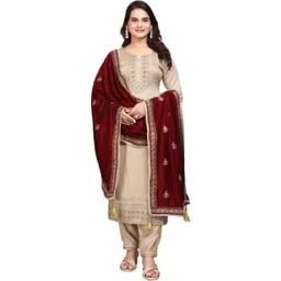 Garbista Women Viscose Rayon Kurta Sets With Dupatta-picture-10