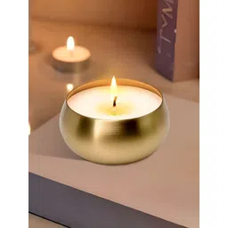 Garden Deco Gold-Toned Tea Light Candle-picture-38