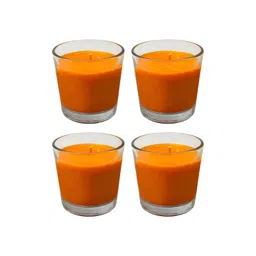 Garden Deco Orange 4 Pieces Scented Jar Candle-picture-28