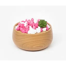 garden sajao Pebbles for Garden Vase Fillers ,Aquarium ,Table Décor, Fountain Decoration Polished Round Marble Pebbles-picture-25