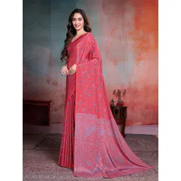 Garden Vareli Floral Printed Pure Crepe Saree-picture-24