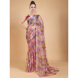 Garden Vareli Floral Pure Chiffon Saree-picture-36