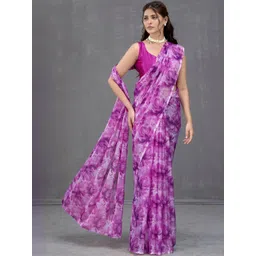 Garden Vareli Floral Pure Chiffon Saree-picture-10
