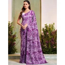Garden Vareli Women Floral printed Saree-picture-30