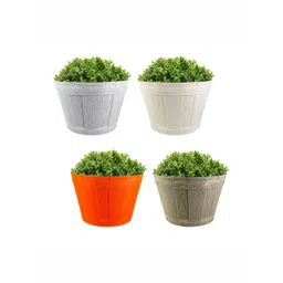 GARDEN'S NEED 4-Pcs Assorted Textured Planters-picture-17