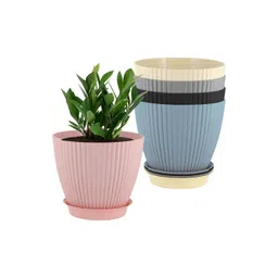 GARDEN'S NEED 5-Pcs Assorted Textured Planters-picture-19