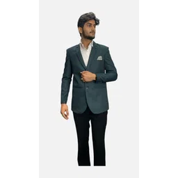 gargian master cut Men Printed Single Breasted Formal Blazer-picture-15