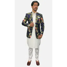 gargian master cut Men Printed Single Breasted Casual Blazer image 1