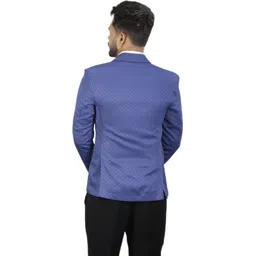 gargian master cut Men Solid Single Breasted Formal Blazer image 2