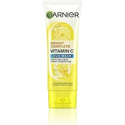Garnier Bright Complete BRIGHTENING DUO ACTION Face Wash, 100g-picture-10