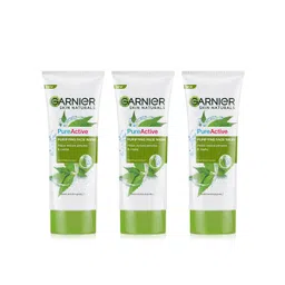 Garnier Set Of 3 Skin Naturals Pure Active Neem Face Wash - 100g Each-picture-29