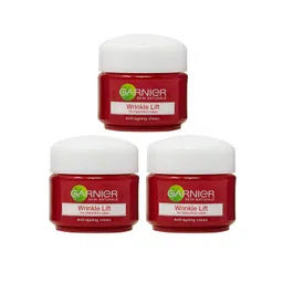 Garnier Set Of 3 Skin Naturals Wrinkle Lift Anti-Ageing Cream - 18g Each-picture-31