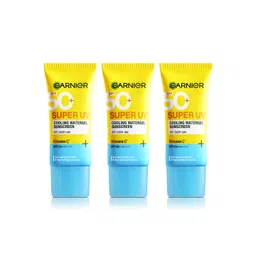 Garnier Set of 3 Super UV SPF50 PA++++ Cooling Water Gel Sunscreen - 30 ml each-picture-34