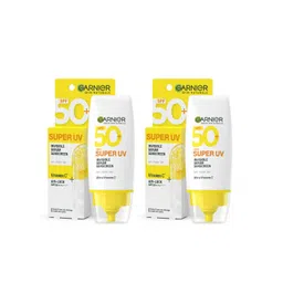 Garnier Set of 3 Super UV SPF50 PA++++ Invisible Serum Sunscreen - 30 ml each-picture-33