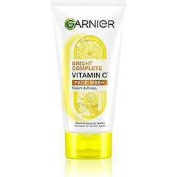 Garnier Skin Naturals Bright Complete Vitamin C Face Wash - Vitamin C Face Wash For Brighter and Glowing Skin - Daily Cleanser Suitable For all Skin Types, 150g-picture-29