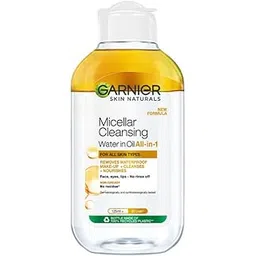 Garnier Skin Naturals, Cleansing Water for Waterproof Makeup, Nourishing Formula, Micellar Oil-Infused Cleansing Water, 125ml-picture-10