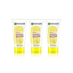 Garnier Skin Naturals Set of 3 Bright Complete Vitamin C Face Wash Gel - 100 g each-picture-19