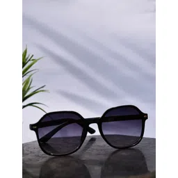 Garry Gobbs Unisex Black Lens & Black Square Sunglasses with-image-14