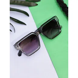 Garry Gobbs Unisex Square Sunglasses With UV Protected Lens-image-1