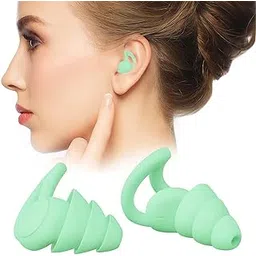 Garth Ear Plugs for Noise Cancellation 1 Pair – Reusable Silicone Noise Reduction Earplugs with Layered Design – Comfortable & Portable Hearing Protection for Sleeping, Travel, Concerts & Workplace-picture-36