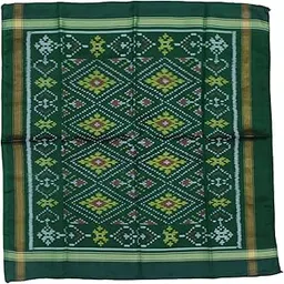 garvi gurjari Handloom Single Ikat Patola Pocket Square | Stylish Pocket Square24-picture-43