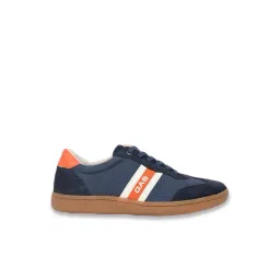 GAS Men's AltoDrive Blue & Orange Sneakers-picture-44