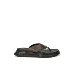 GAS Men's Pelle Brown Thong Sandals-picture-23