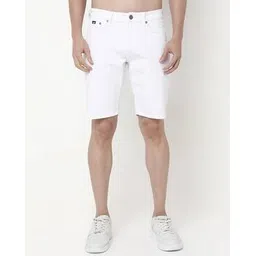 gas Straight Fit Solid Shorts-picture-50