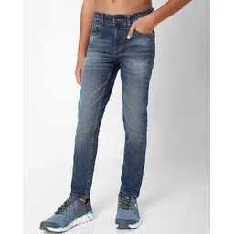 gas Washed Mid-Rise Jeans-picture-39
