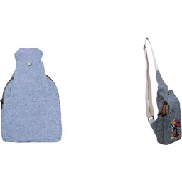 Green, Blue Men & Women Sling Bag Super Fashion Chest & Crossbody Sling Bag – Eco-Friendly & Stylish Travel Bag-image-48