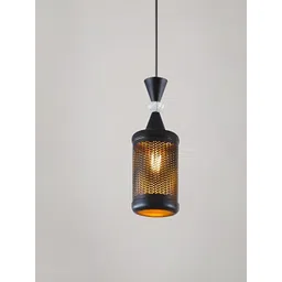 GAUVIK Black & Brown Traditional Hanging Light Ceiling Lamp-picture-46